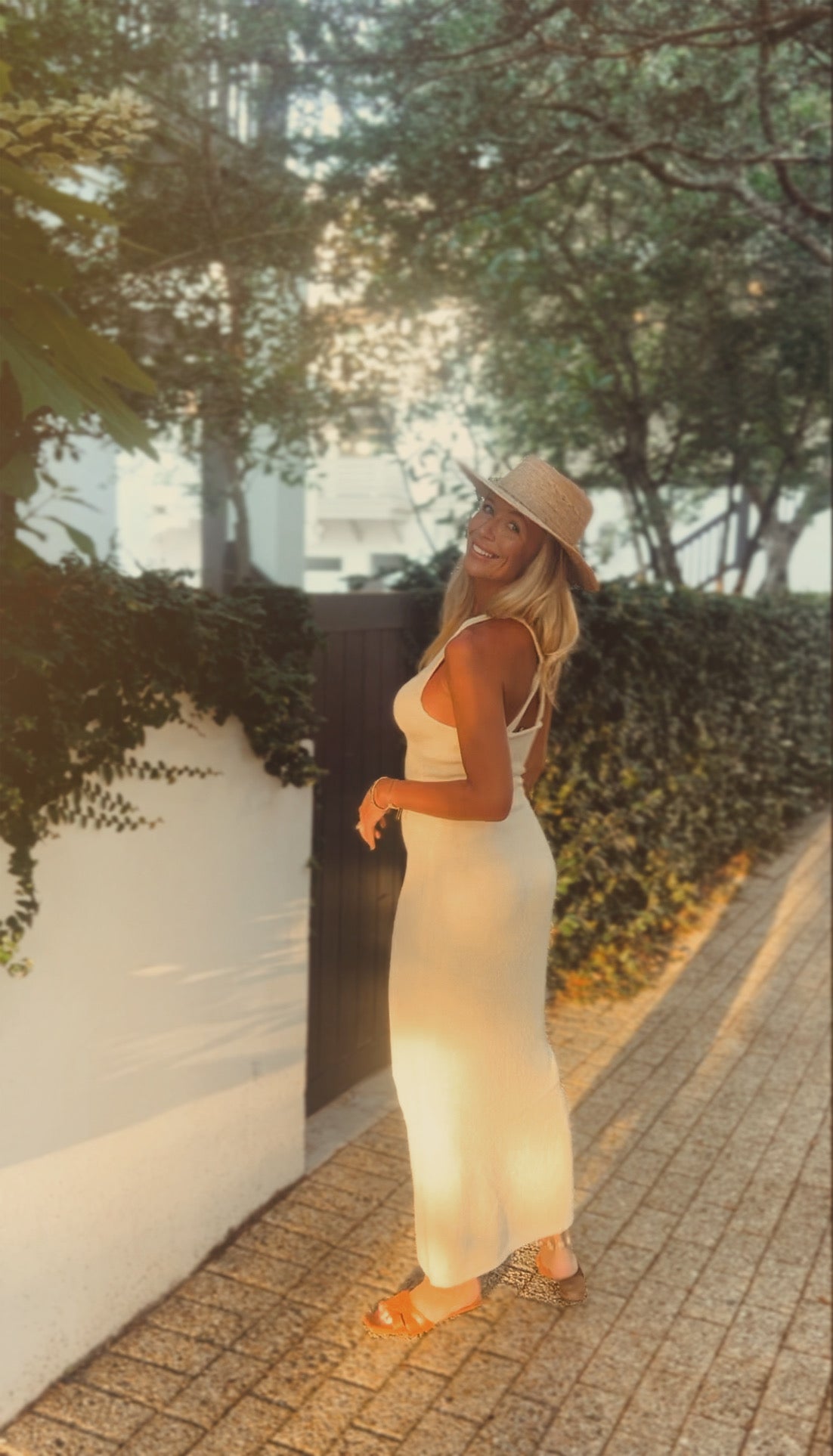 haylo maxi dress Vanilla cloud maxi dress L