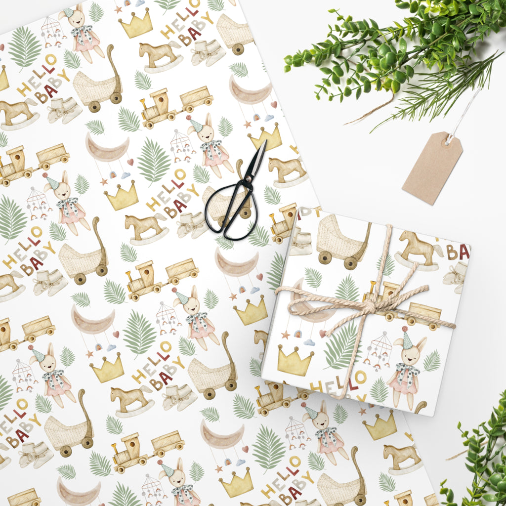 Baby Shower wrapping paper