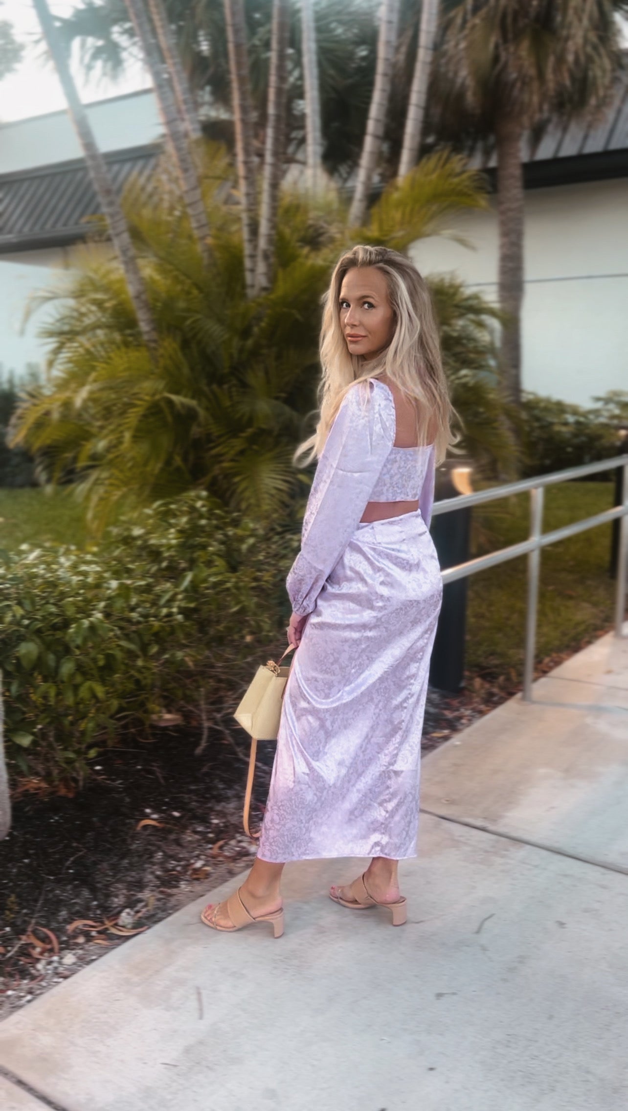 Lilac Roxie tie top | LOYO Boutique